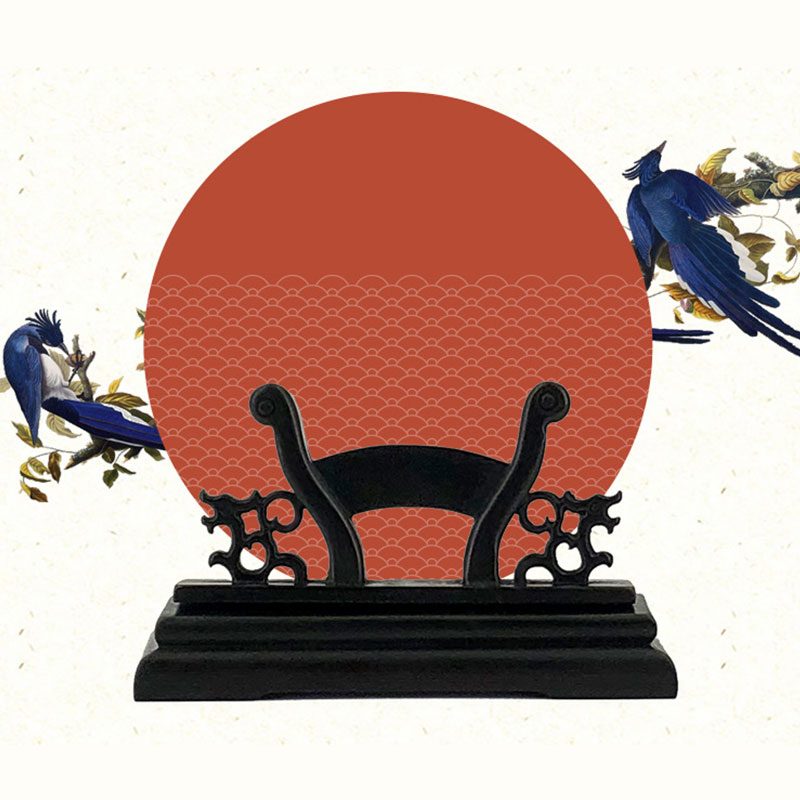 Office Furniture Brands - Vintage Art Style Opvouwbare Fan Stand
