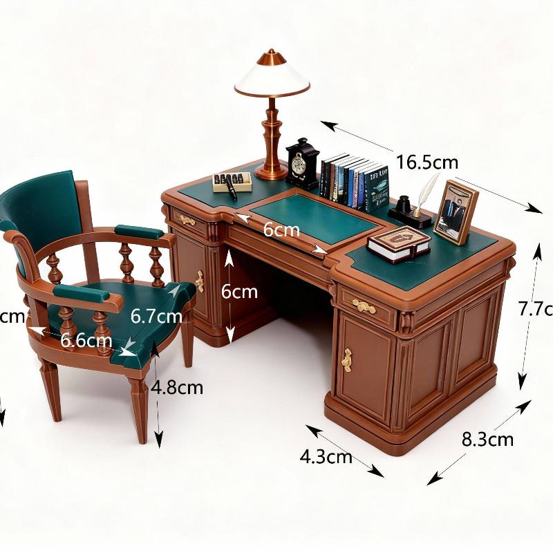 Office Furniture Solutions - 112 Poppenhuis meubels bureau en stoel