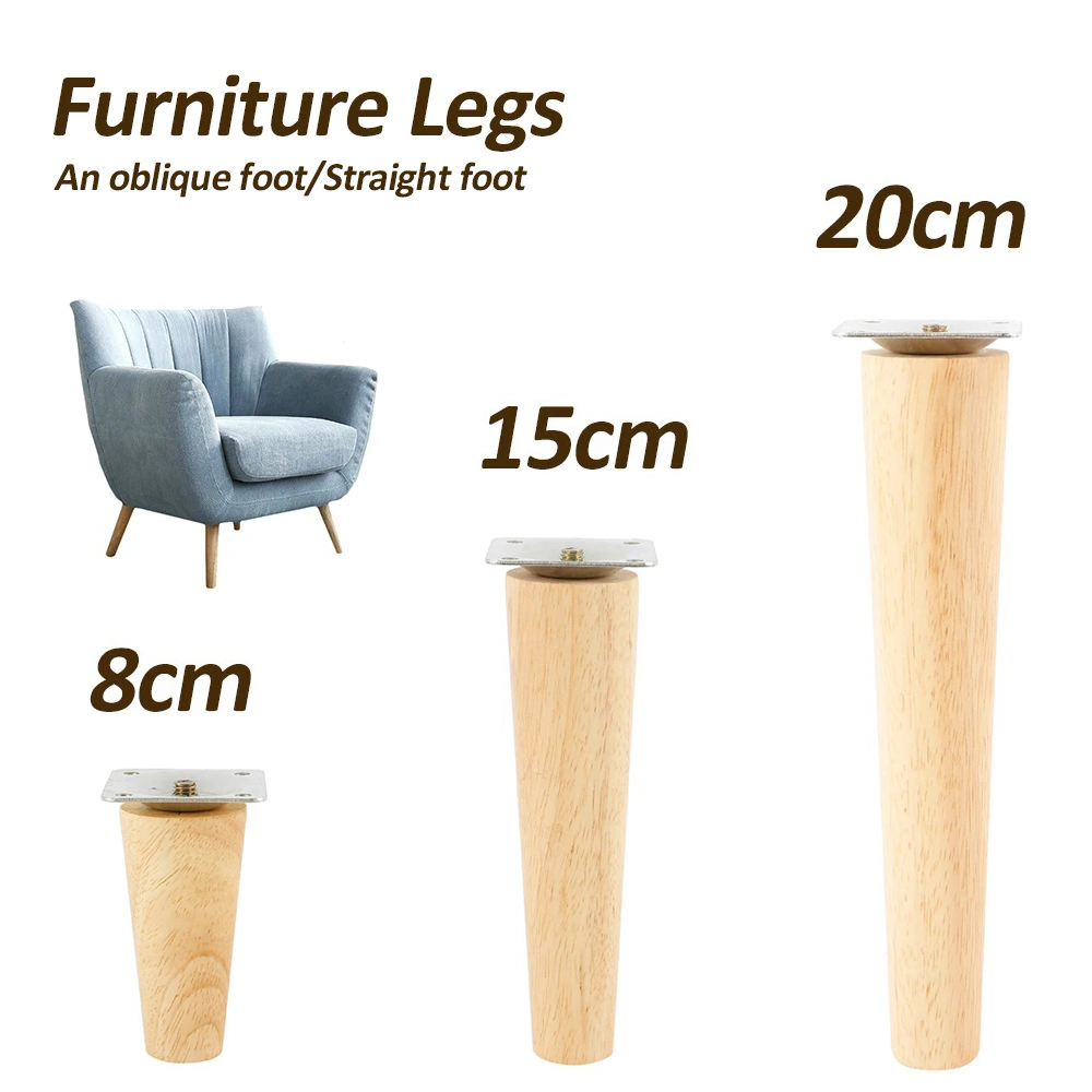 4 Set Hoogte Houten Meubelpote - Office Furniture Solutions recensie en prijs