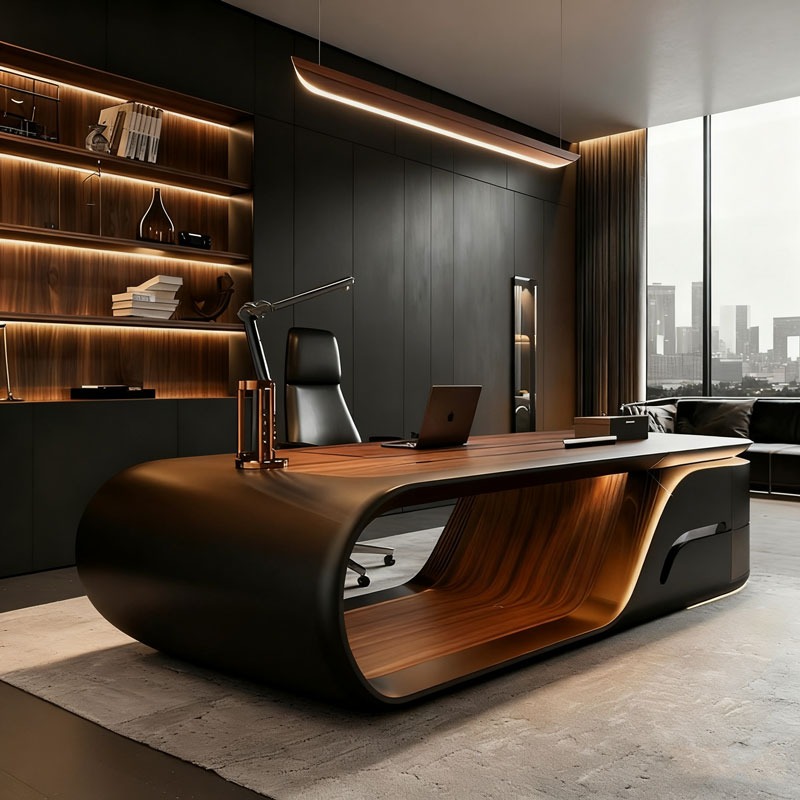 Luxe moderne L-vormige directi - Office Furniture Manufacturers recensie en prijs