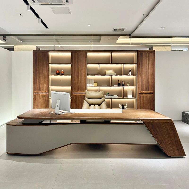 Houten mode-bureau Eenvoudig c - Office Furniture Dimensions recensie en prijs