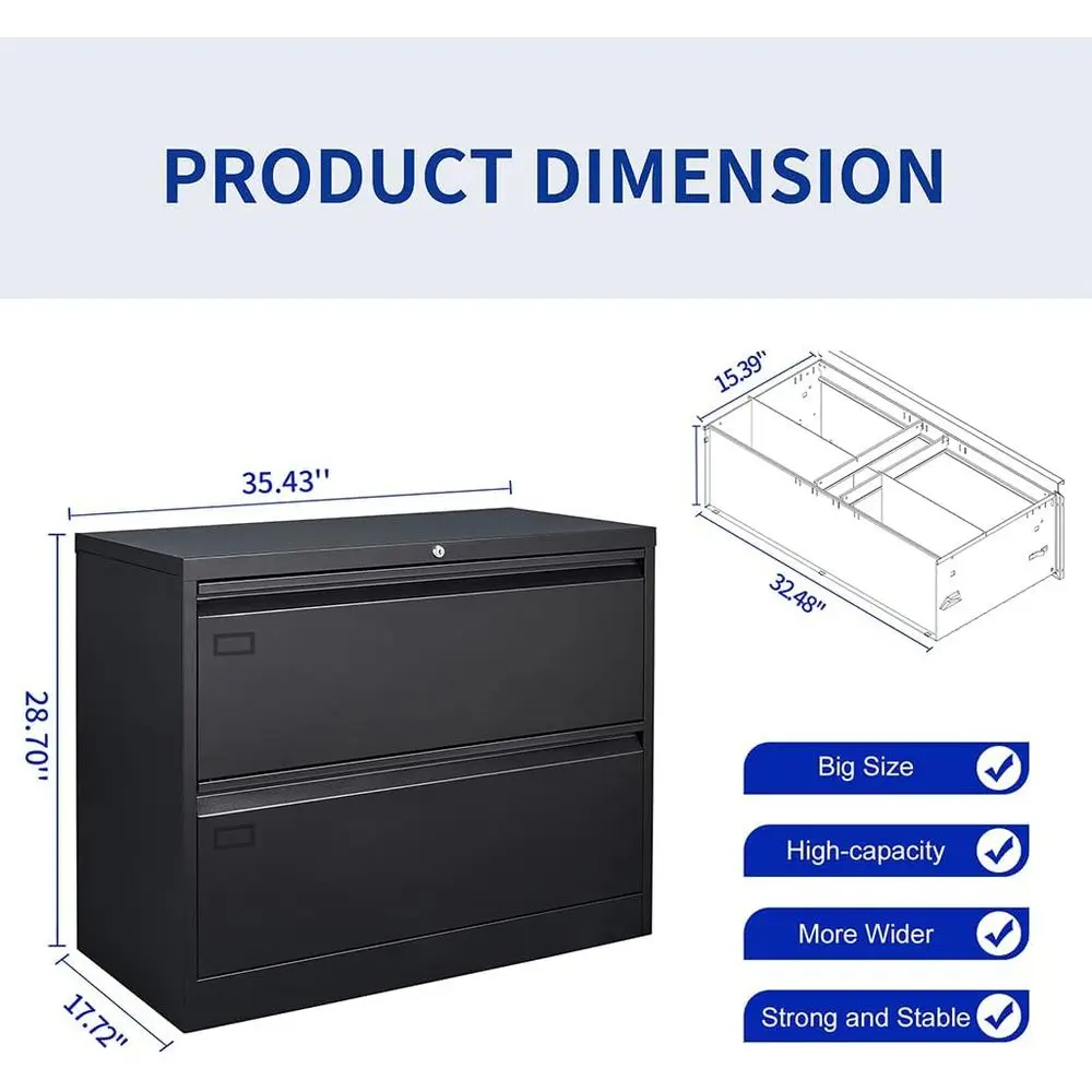 Laterale archiefkast met slot, - File Cabinet Lateral recensie en prijs