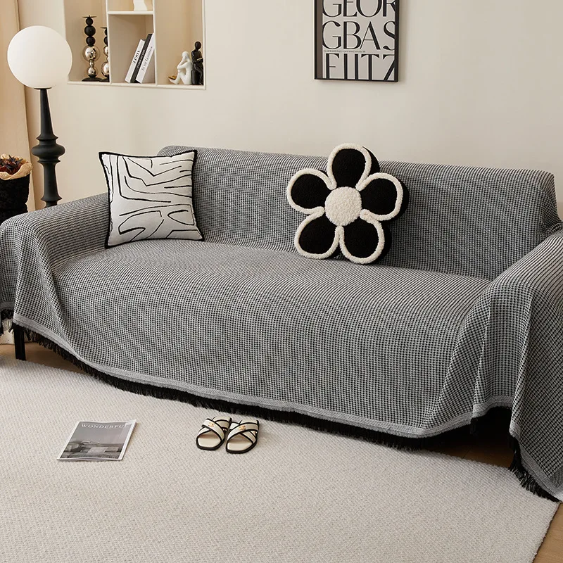 Geweven katoenen bankhoes deke - Office Furniture Dimensions recensie en prijs
