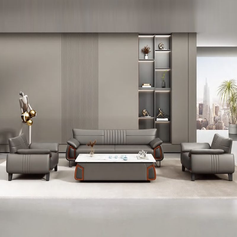 Moderne nieuwe luxe lederen ka - Office Furniture Luxury recensie en prijs