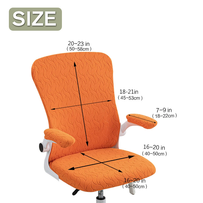 4-delige set Jacquard bureaust - Office Furniture Dimensions recensie en prijs