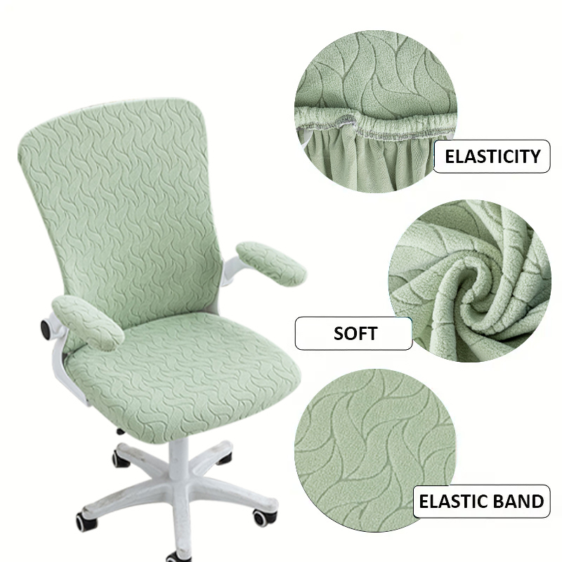 4-delige set Jacquard bureaust - Office Furniture Dimensions recensie en prijs